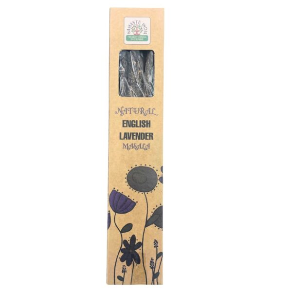 Incenso Natural Masala - Lavanda Inglesa(English Lavender)