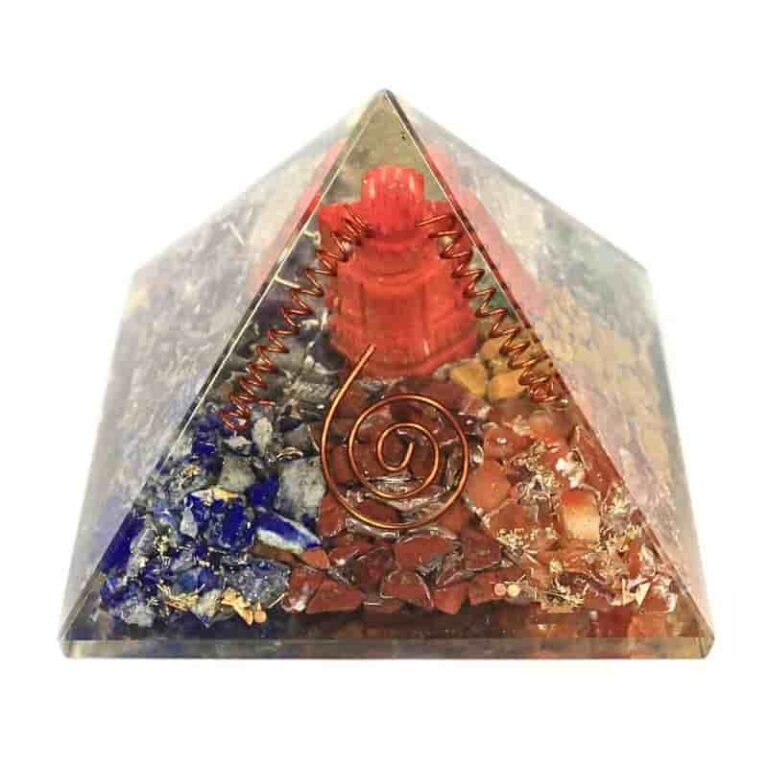 Pirâmide Orgonite - Ganesha